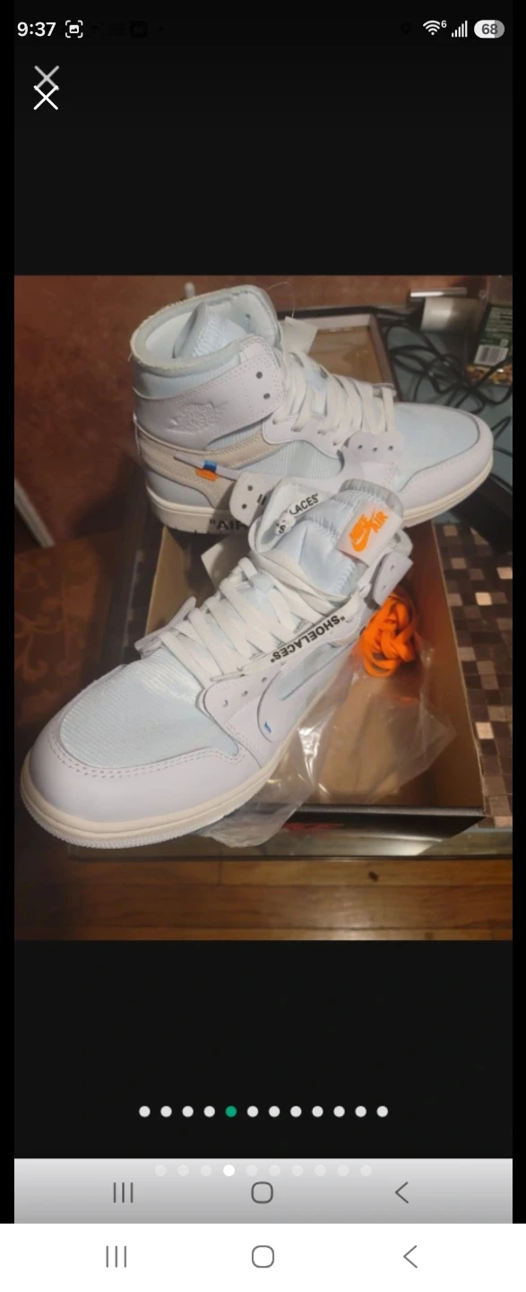 OFF-WHITE "AIR JORDAN 1" Sneakers
