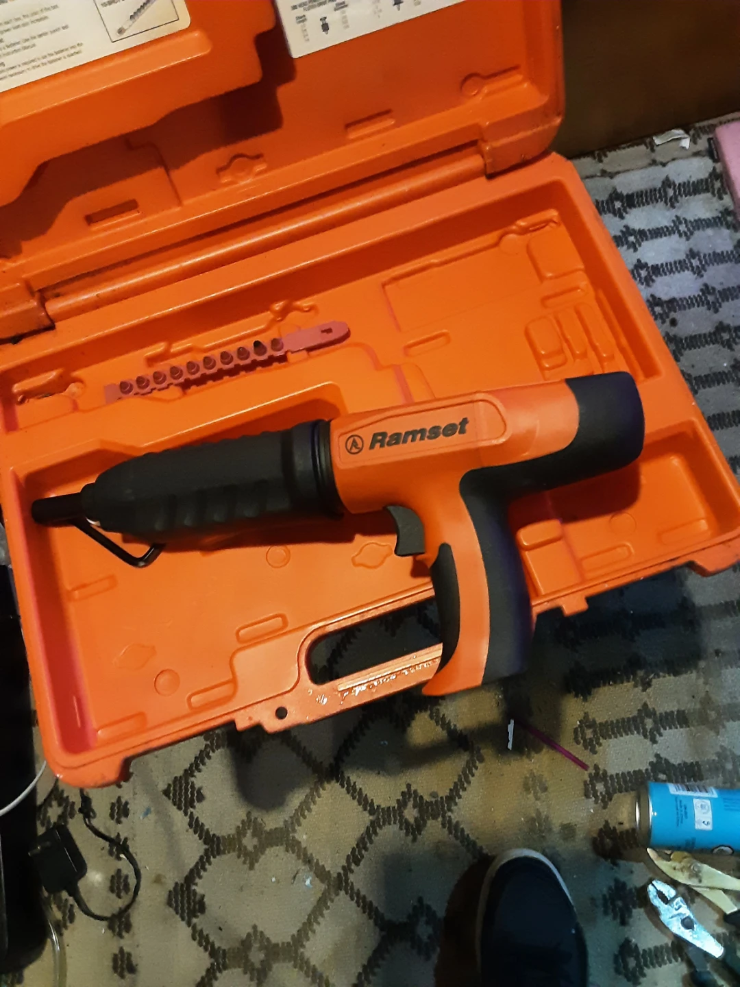 Ramset Powder Actuated Tool with Case - photo 3