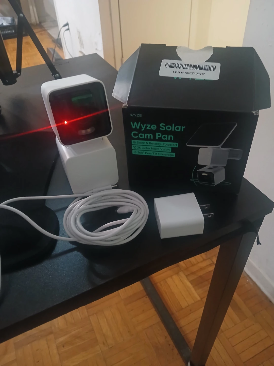 Wyze Solar Cam Pan 2K (Camera Only) – 360° Wireless Security