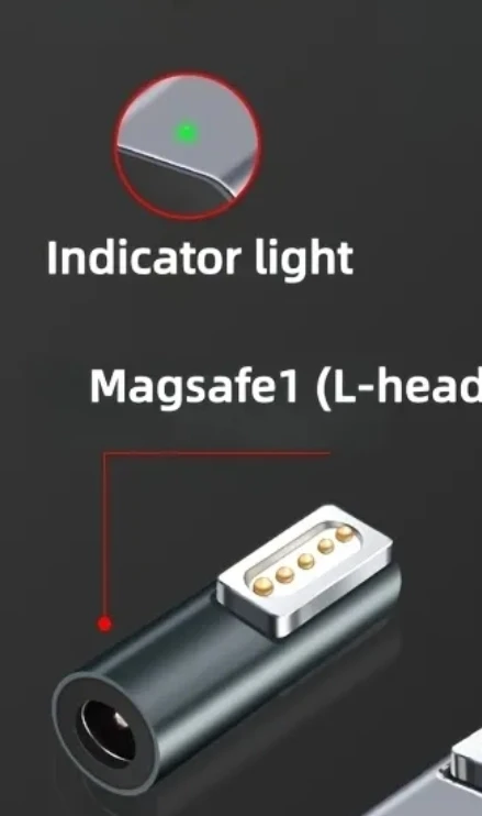 Macbook magsafe L head tiny plug - photo 2