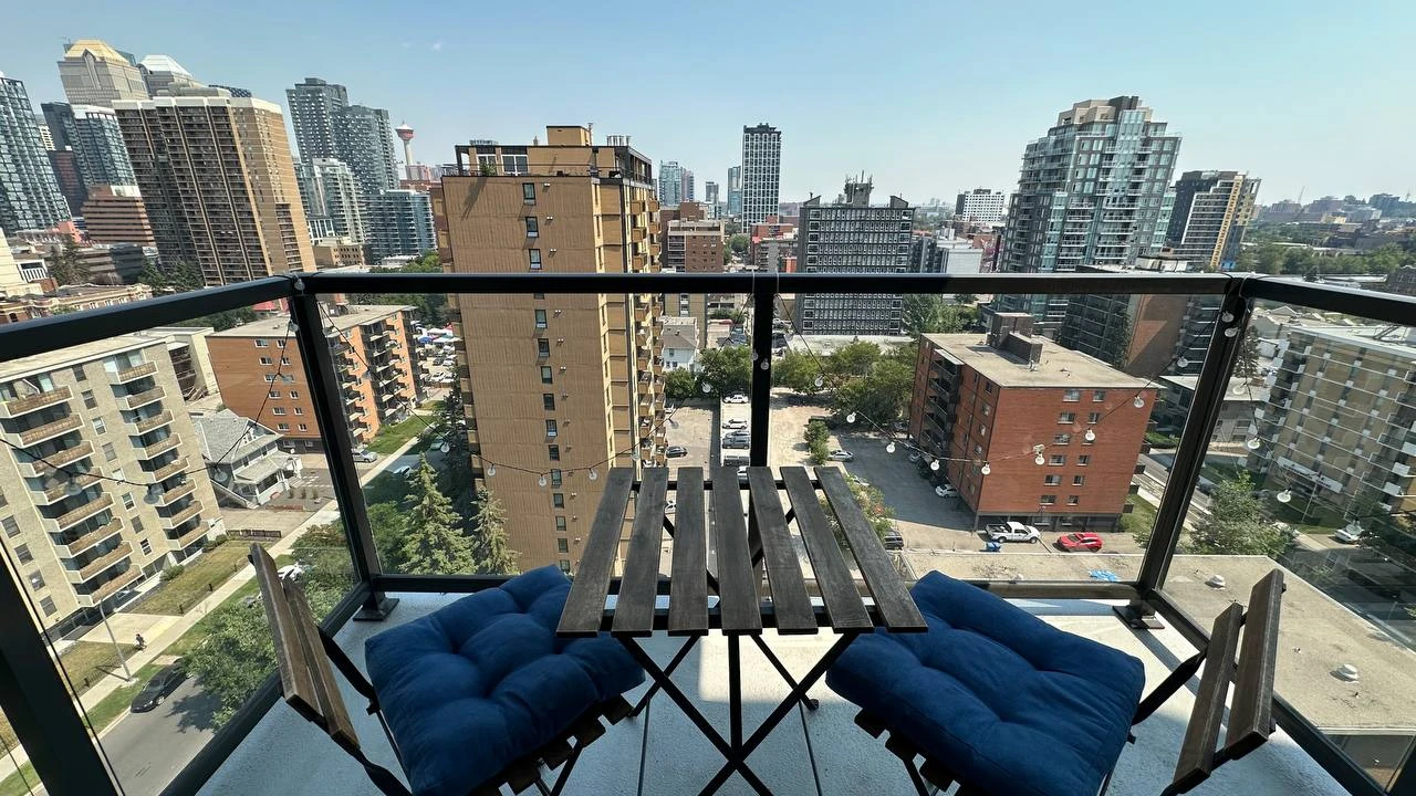 IKEA balcony set | Patio Bistro Set - 2 Chairs & Table - photo 3