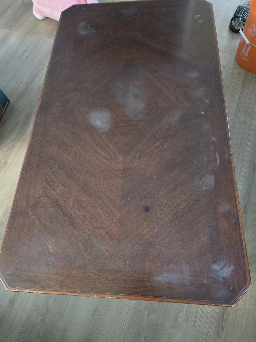 Coffee table and end tables