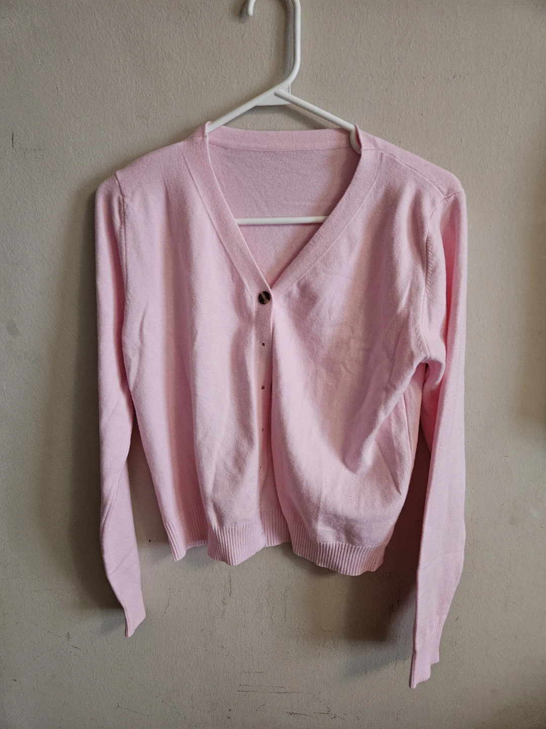 Pink Button-Up Cardigan - photo 3