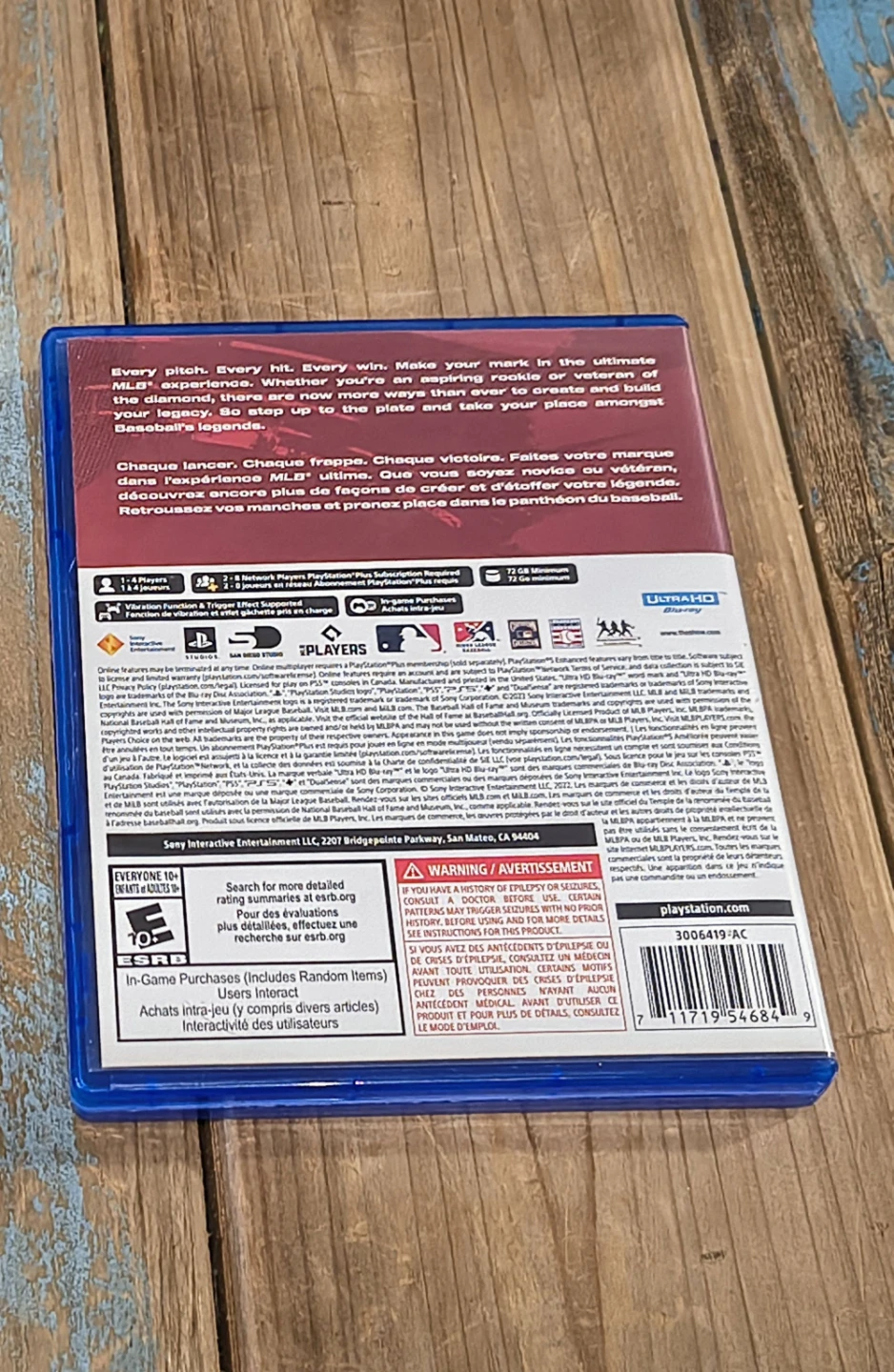 PS5 Game MLB The Show 22 - PlayStation 5 - photo 3