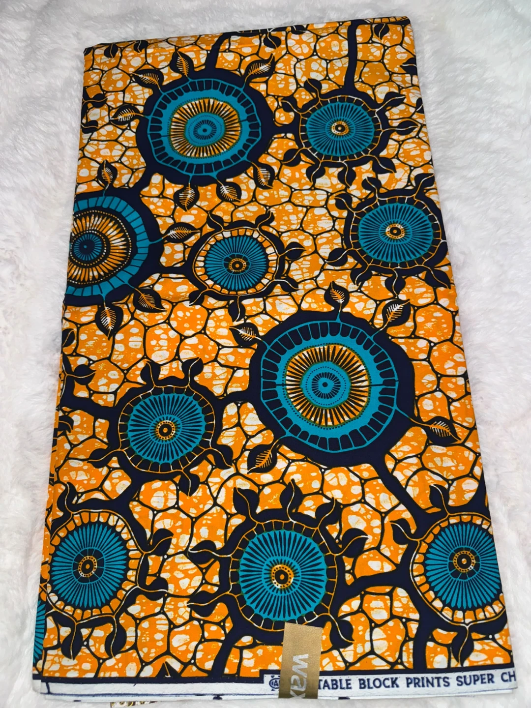 African Wax Holland Print Fabric - photo 2