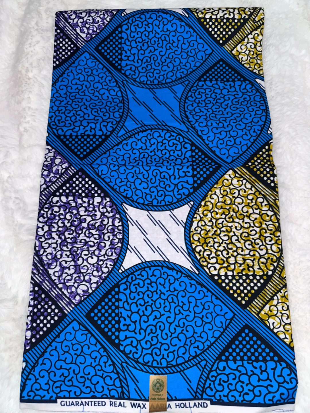 African Wax Holland Print Fabric - photo 3