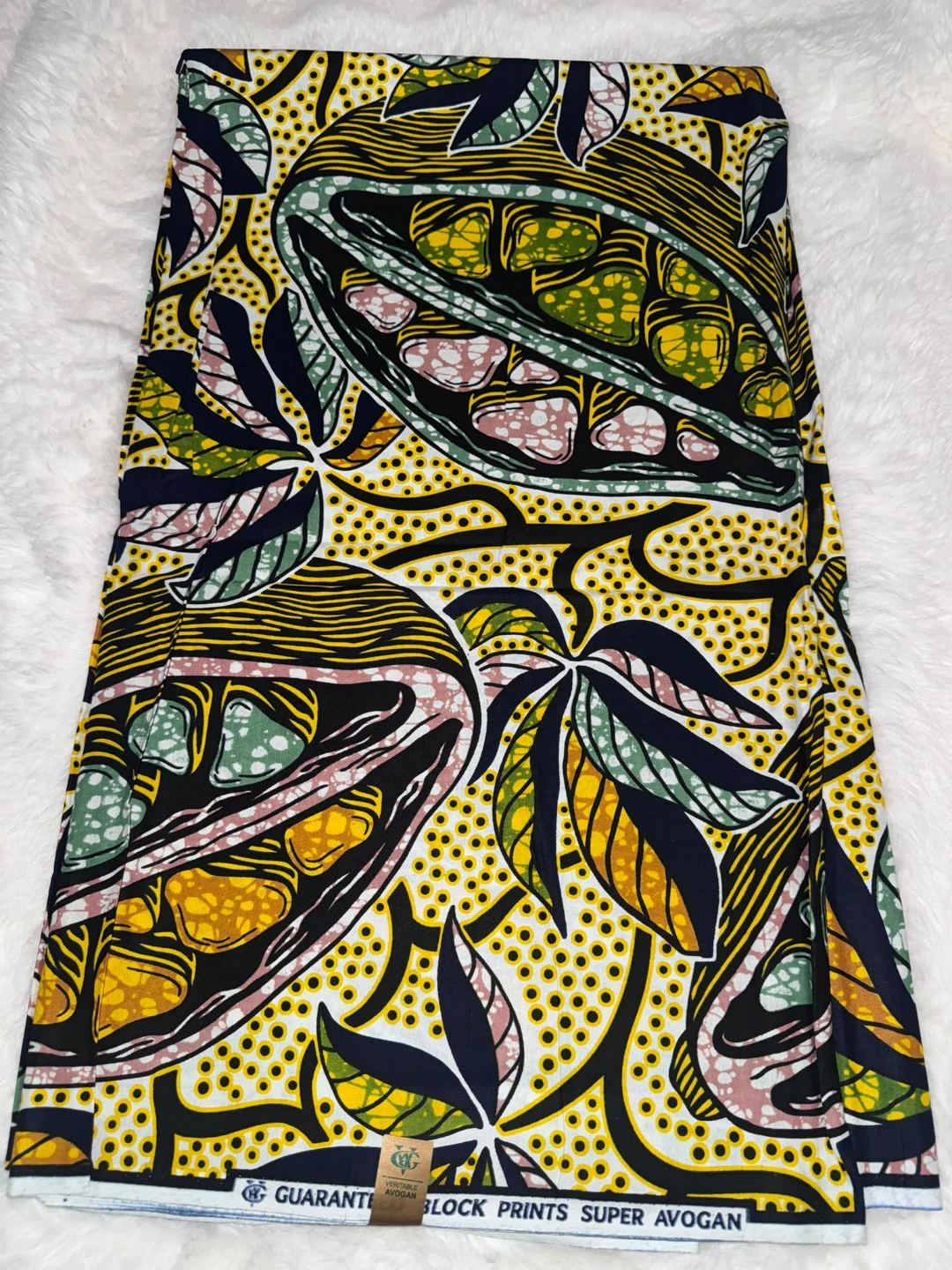 African Wax Holland Print Fabric - photo 5