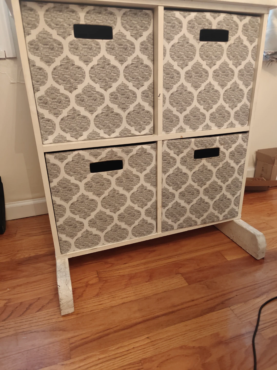 Grey Storage Cube Fabric Bin Organizer - photo 3