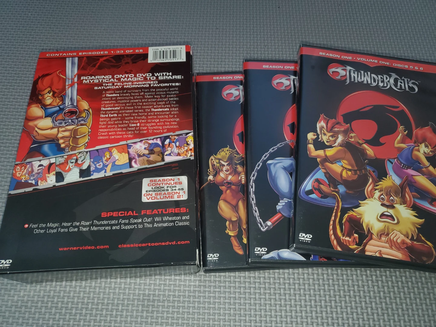 Thundercats Season One Volume One DVD Box Set - photo 2
