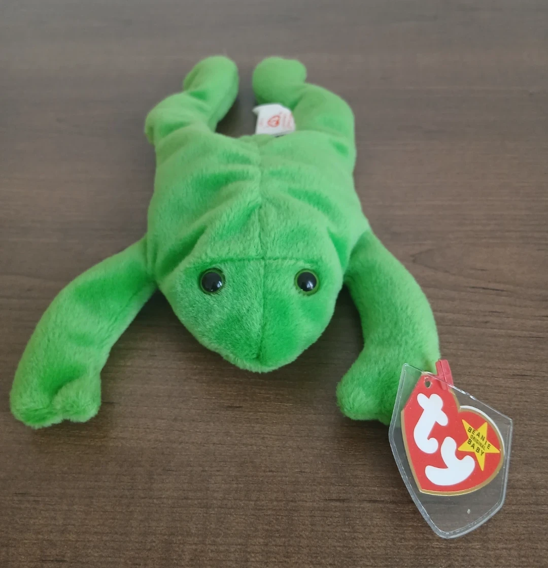 1993 Legs the Frog Beanie Baby