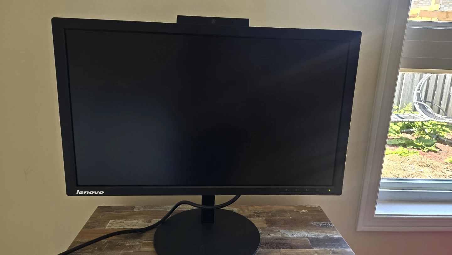 Lenovo 21.5" 1080p Computer LED Monitor (ThinkVision T2224d) - photo 2