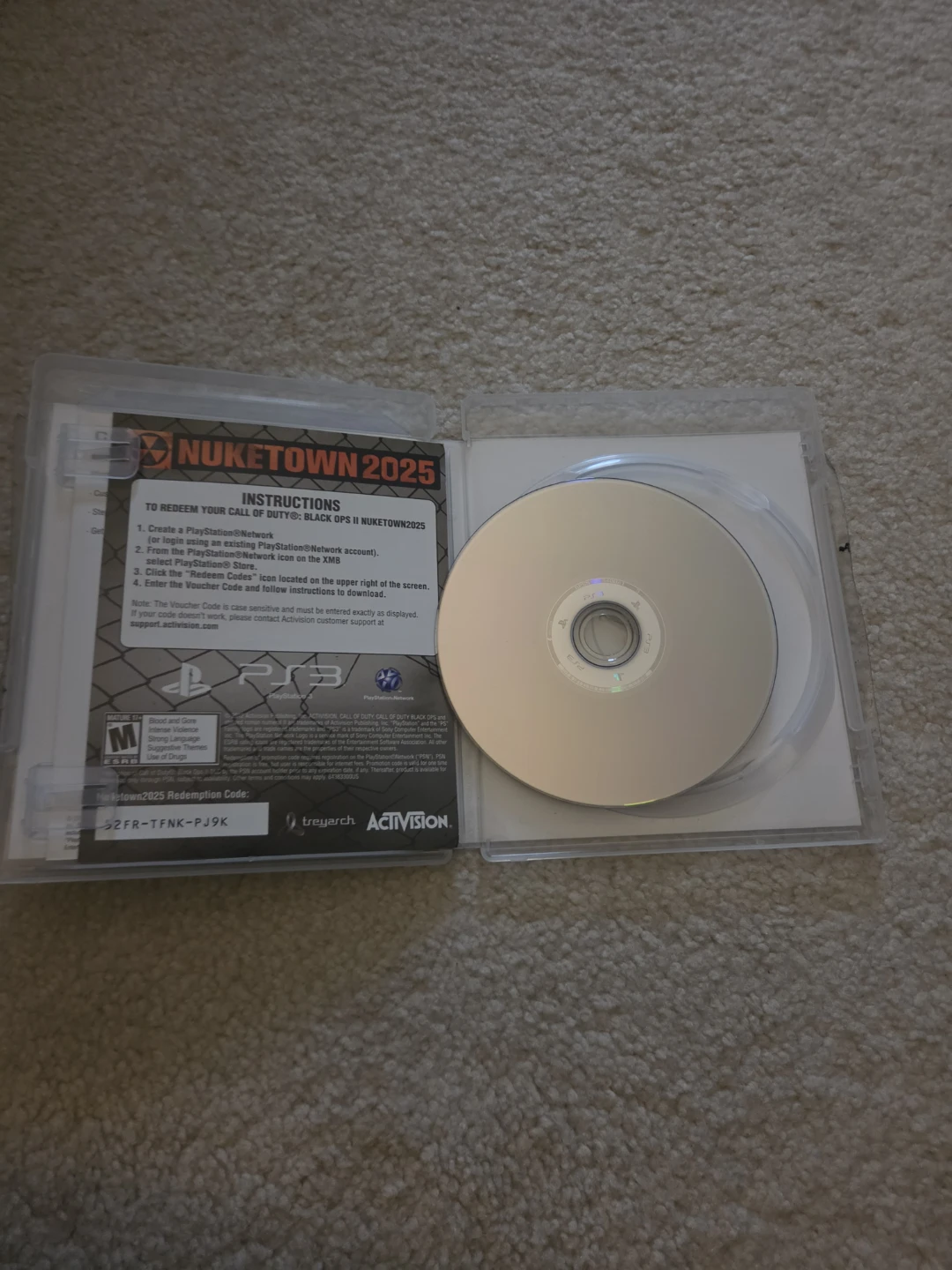 Call of Duty Black Ops II Nuketown 2025 Bonus Map DLC PS3 Game - photo 3