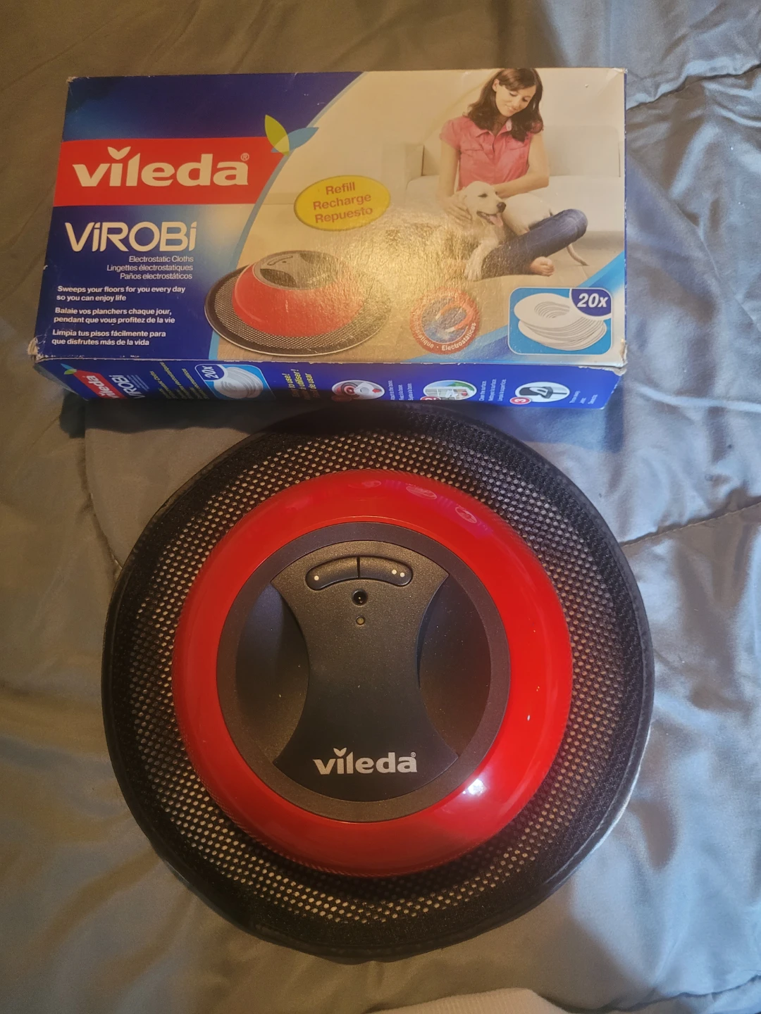 Vileda ViROBi Electrostatic Sweeping Robot