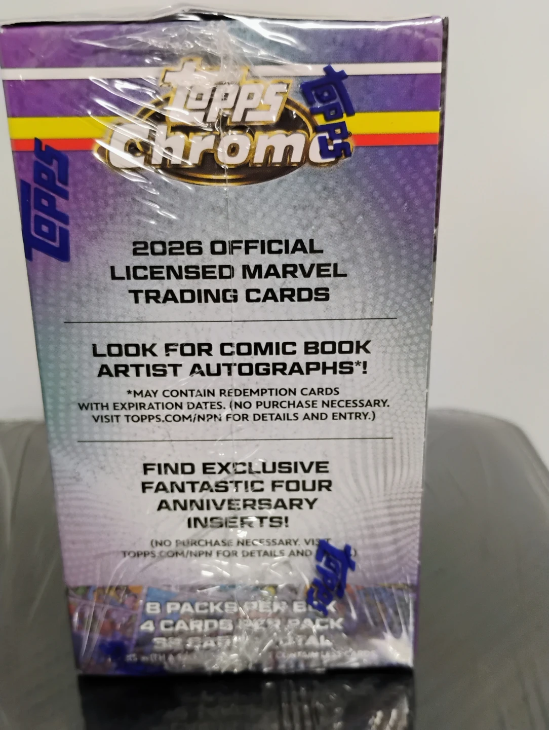 Topps Chrome 2026 Marvel Trading Cards Box - photo 5