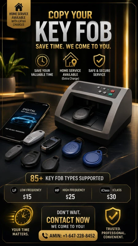 Various Key Fobs and Access Cards