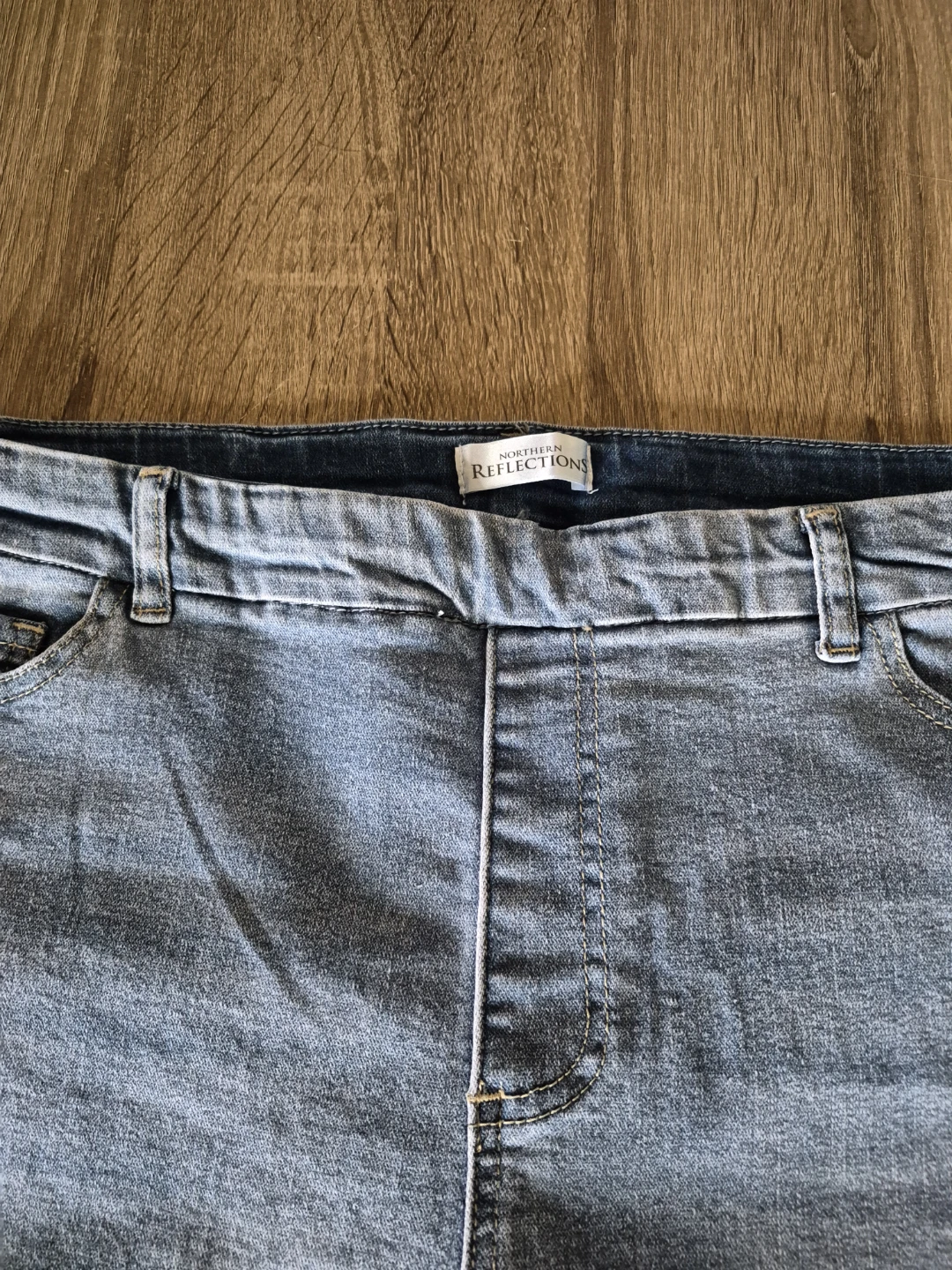 Northern Reflections Lightwash Denim Shorts Size 16 - photo 3