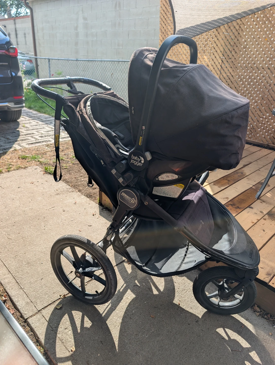 Stroller and Car seat