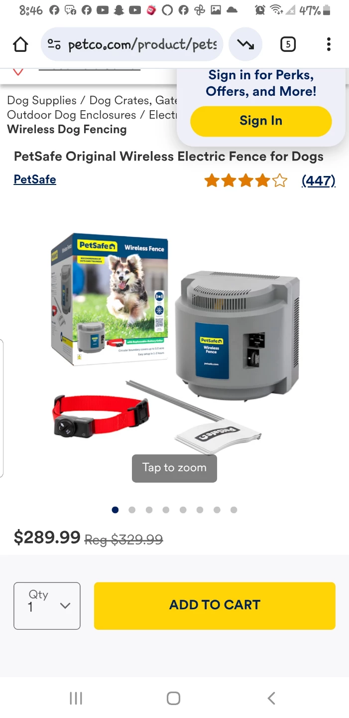 PetSafe Original Wireless Fence for Dogs