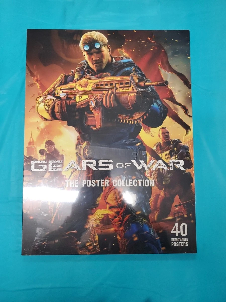 NEW SEALED: GEARS OF WAR the Poster Collection book 40 Posters