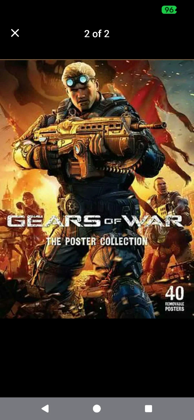 NEW SEALED: GEARS OF WAR the Poster Collection book 40 Posters - photo 2