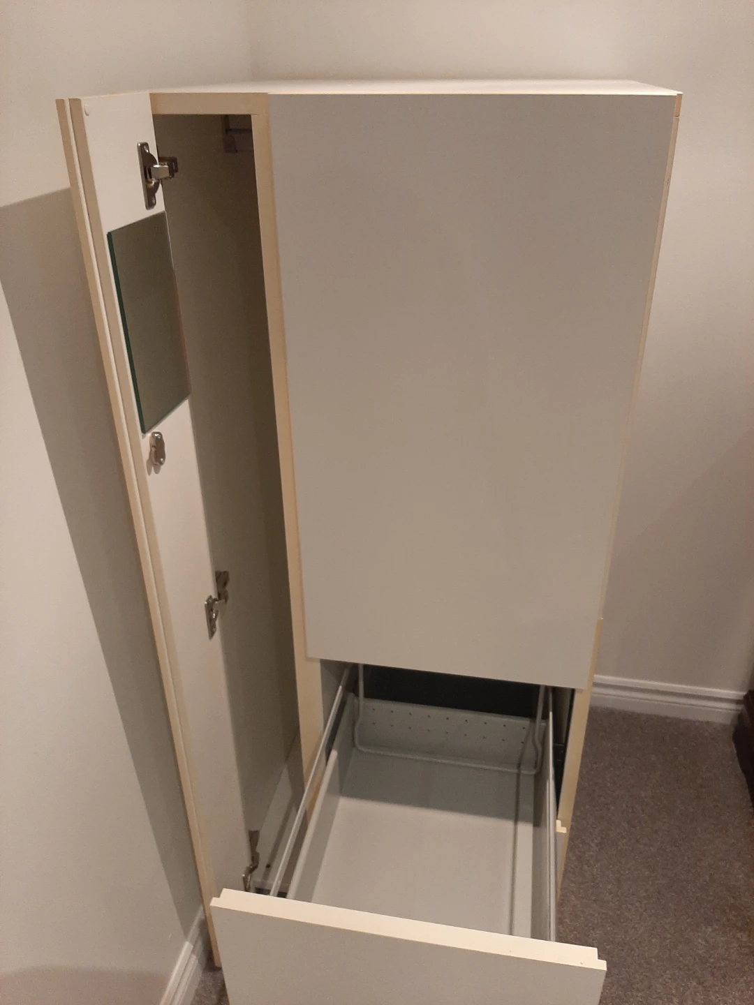 Office storage cabinet with filing drawers and shelves - photo 2