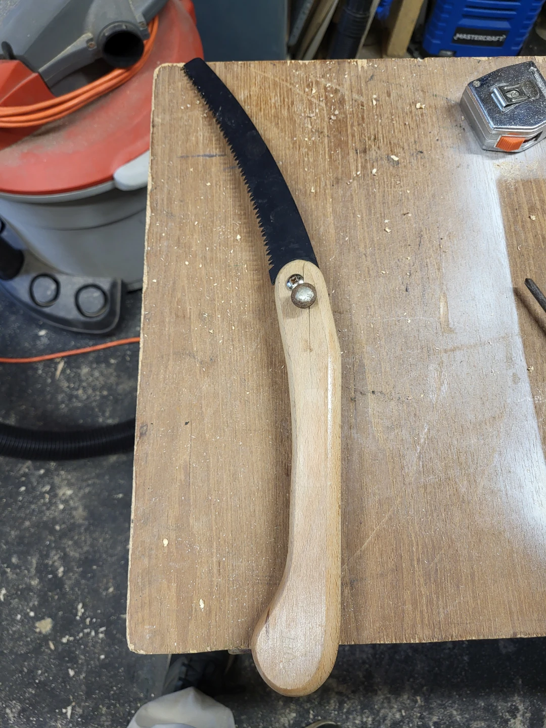 Folding Saw with Wooden Handle - photo 3
