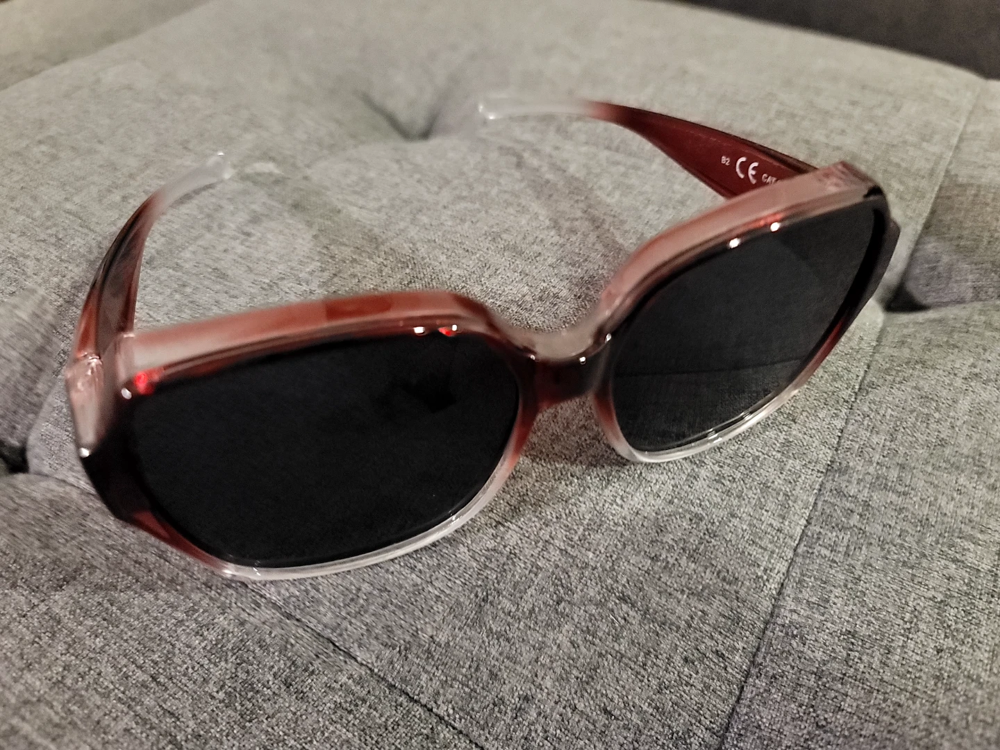 Women's Fit over Red & Clear Frame Sunglasses - photo 4