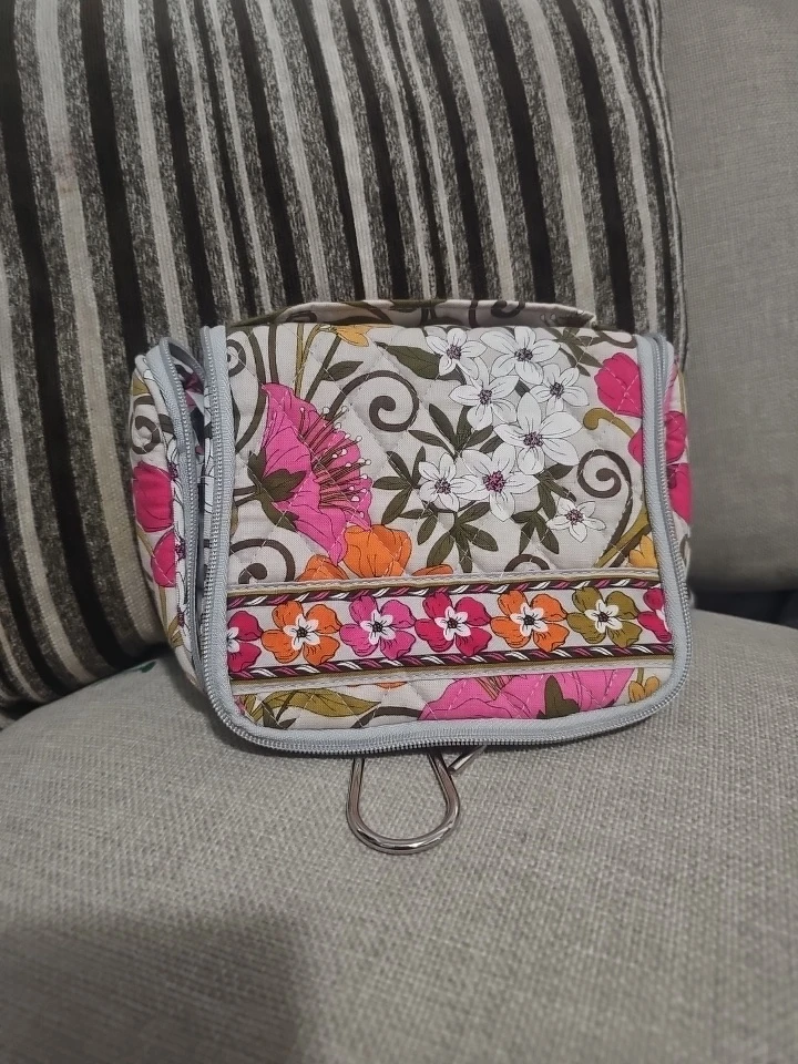 Vera Bradley Hanging Travel Cosmetic Bag