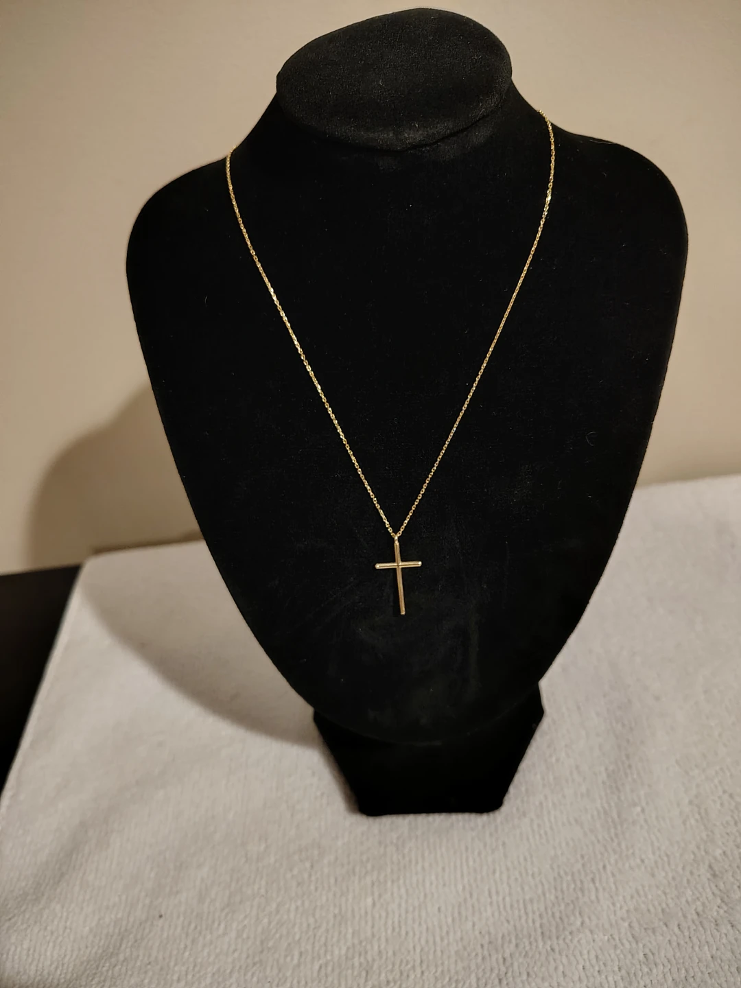 Gold  10K Cross Necklace