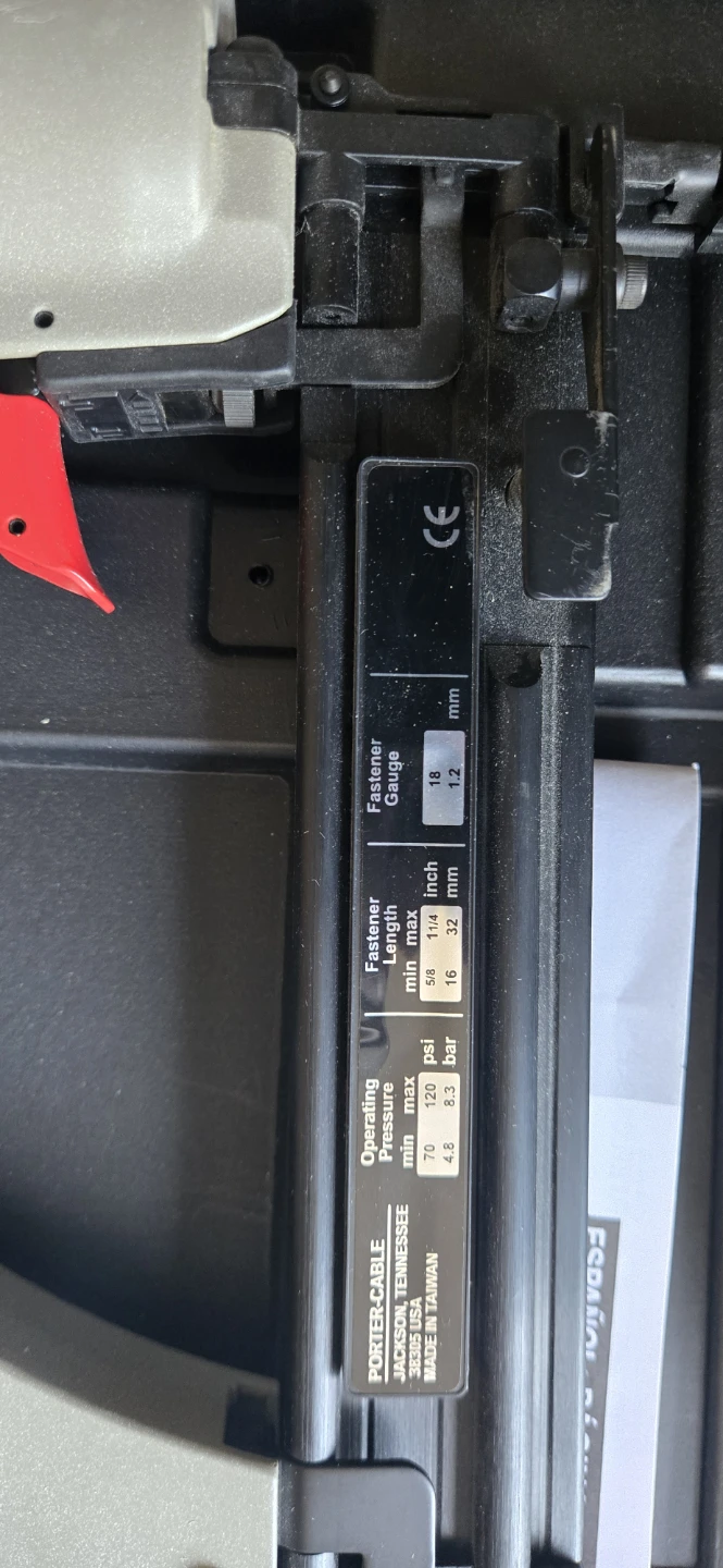 Porter-Cable Brad Nailer Kit - photo 2