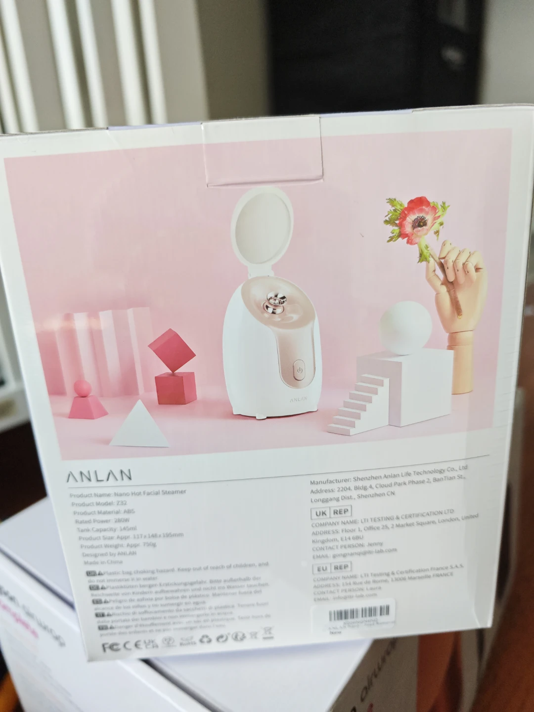 BRAND NEW ANLAN Nano Hot Facial Steamer Machine