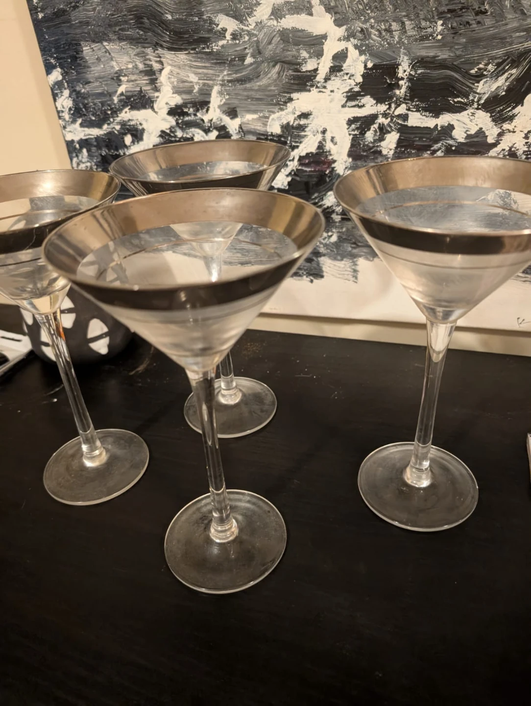 Vintage - 1960s MCM Style Martini Glasses