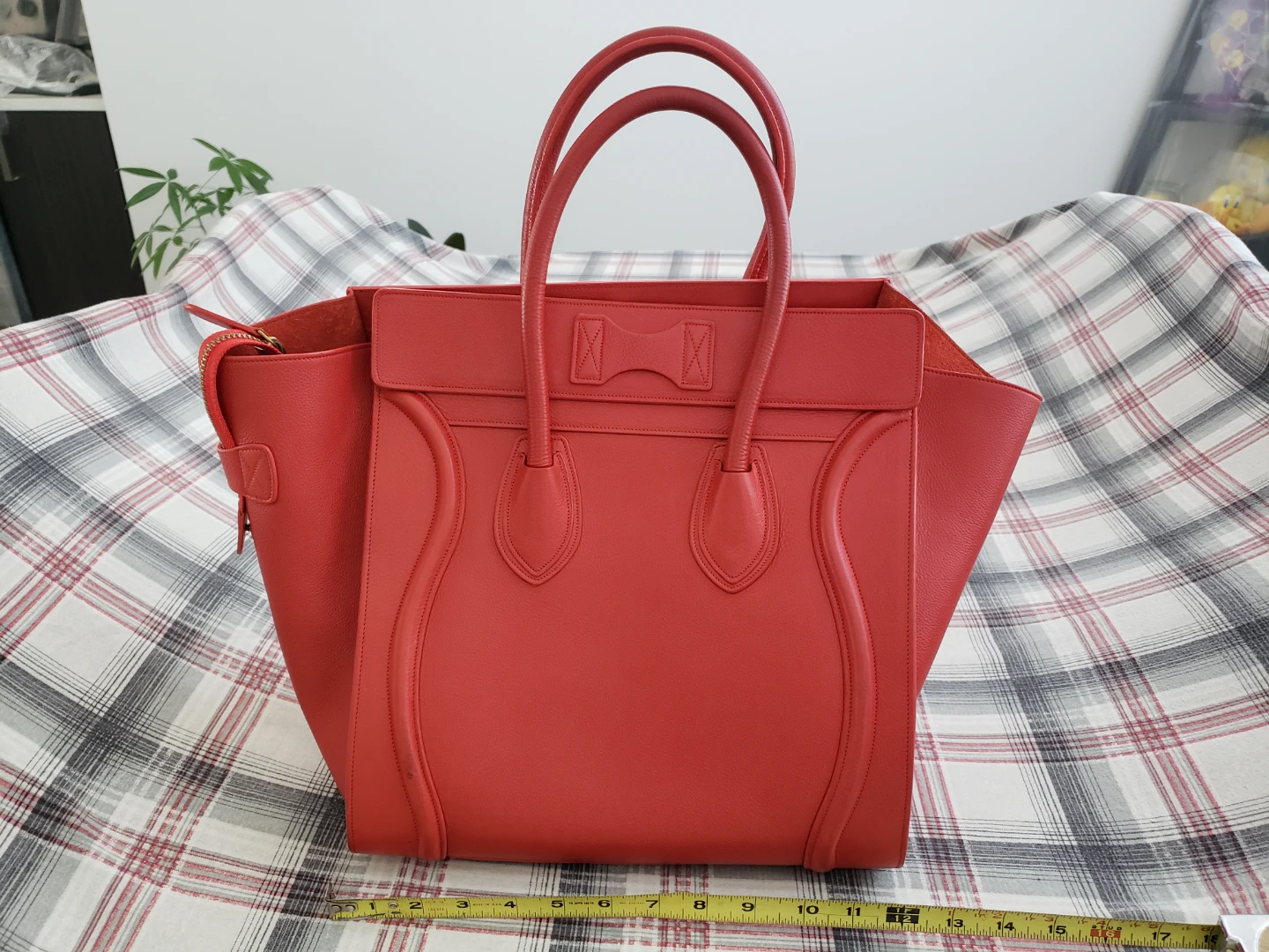 Celine Red Leather Handbag - photo 2