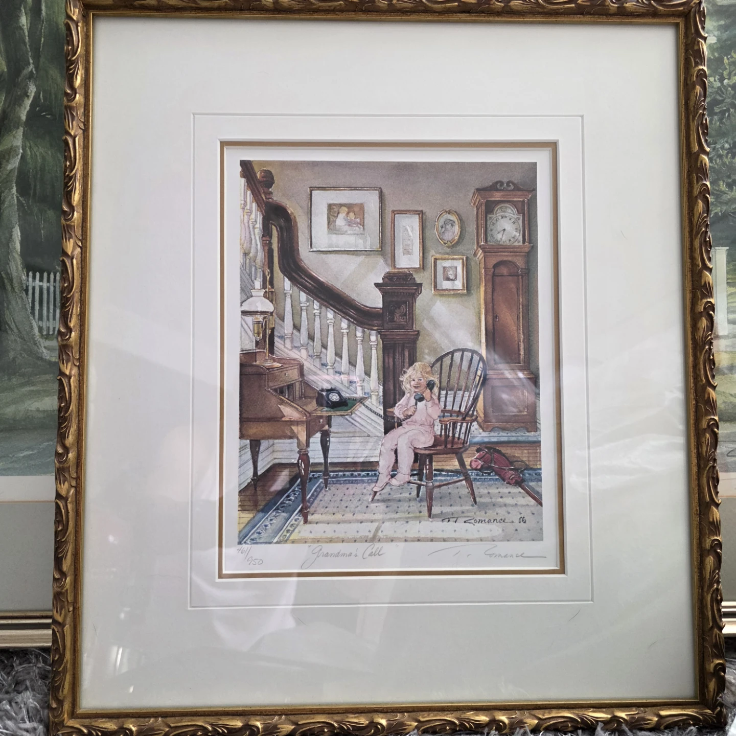 T. Romance "Grandma's Call" Limited Edition Print 461/950