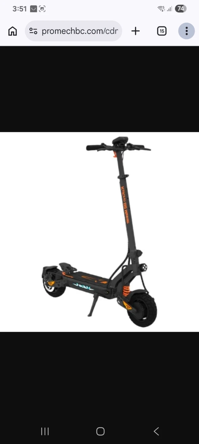 Electric scooter - photo 2