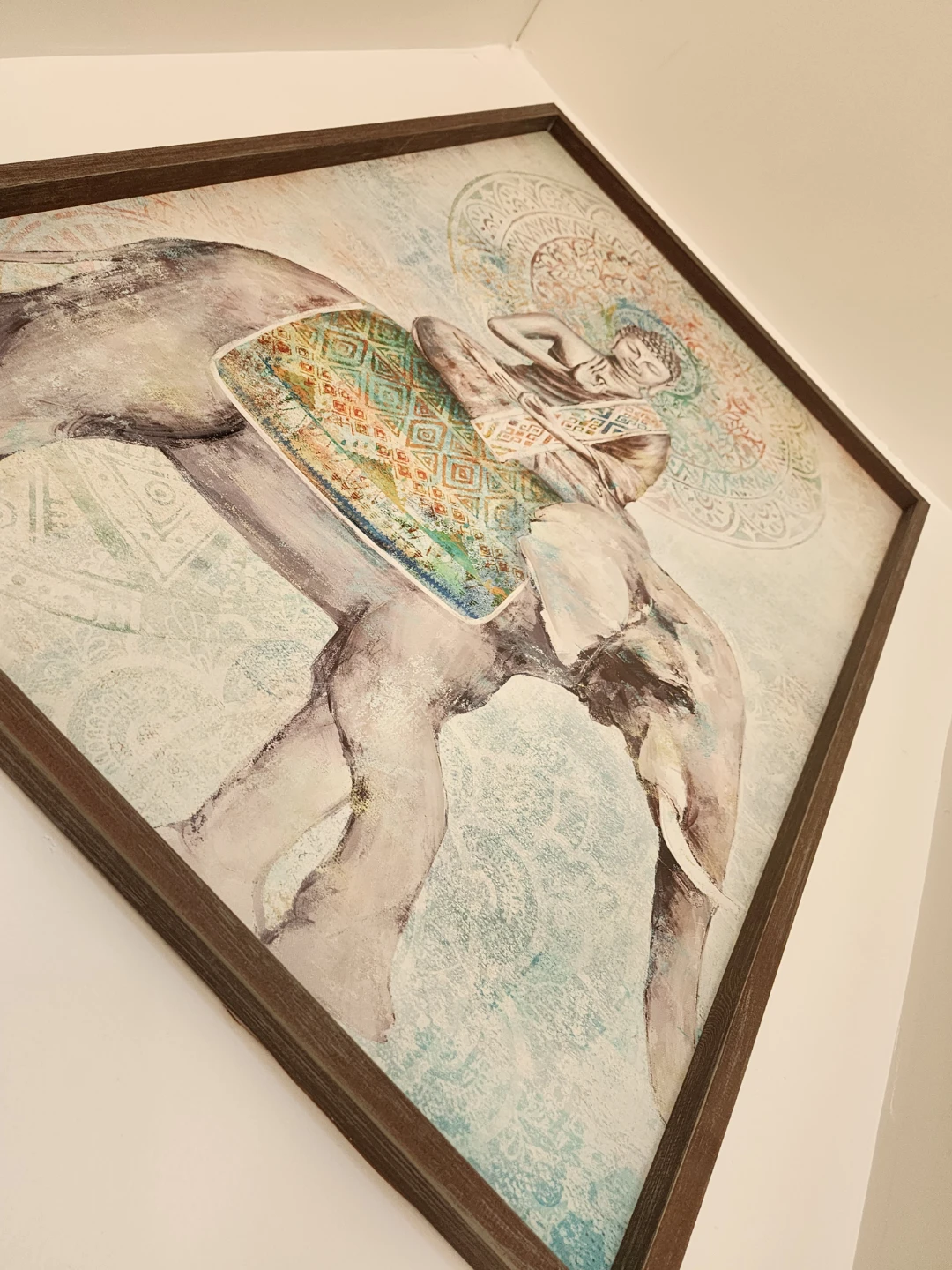 Buddha and Elephant Wall Art - photo 2