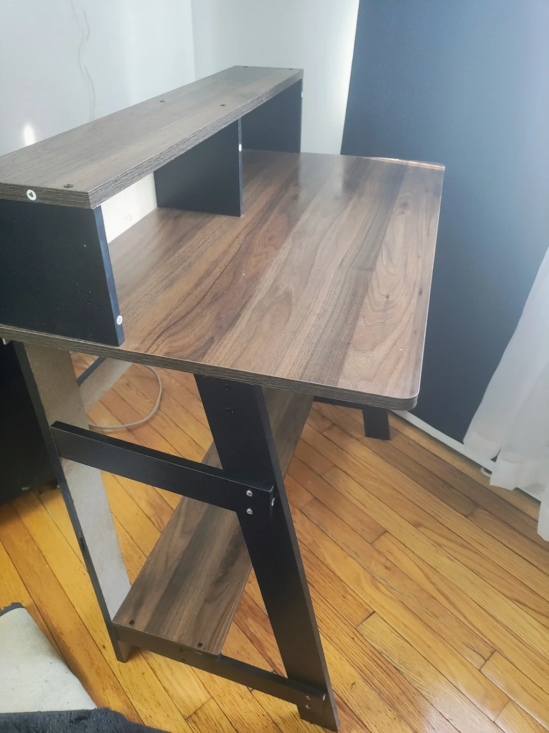 Computer Desk with Shelf - photo 2