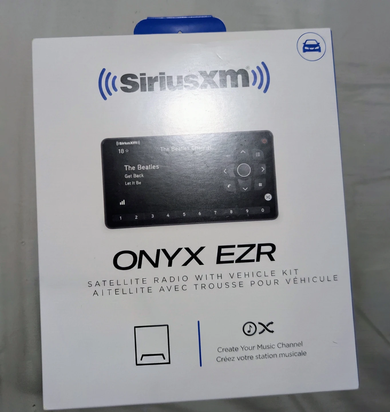 SiriusXM Onyx EZR Satellite Radio with Vehicle Kit