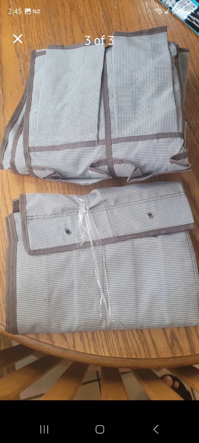 24 Pocket Over-the-Door Organizer - Grey Mesh - photo 2