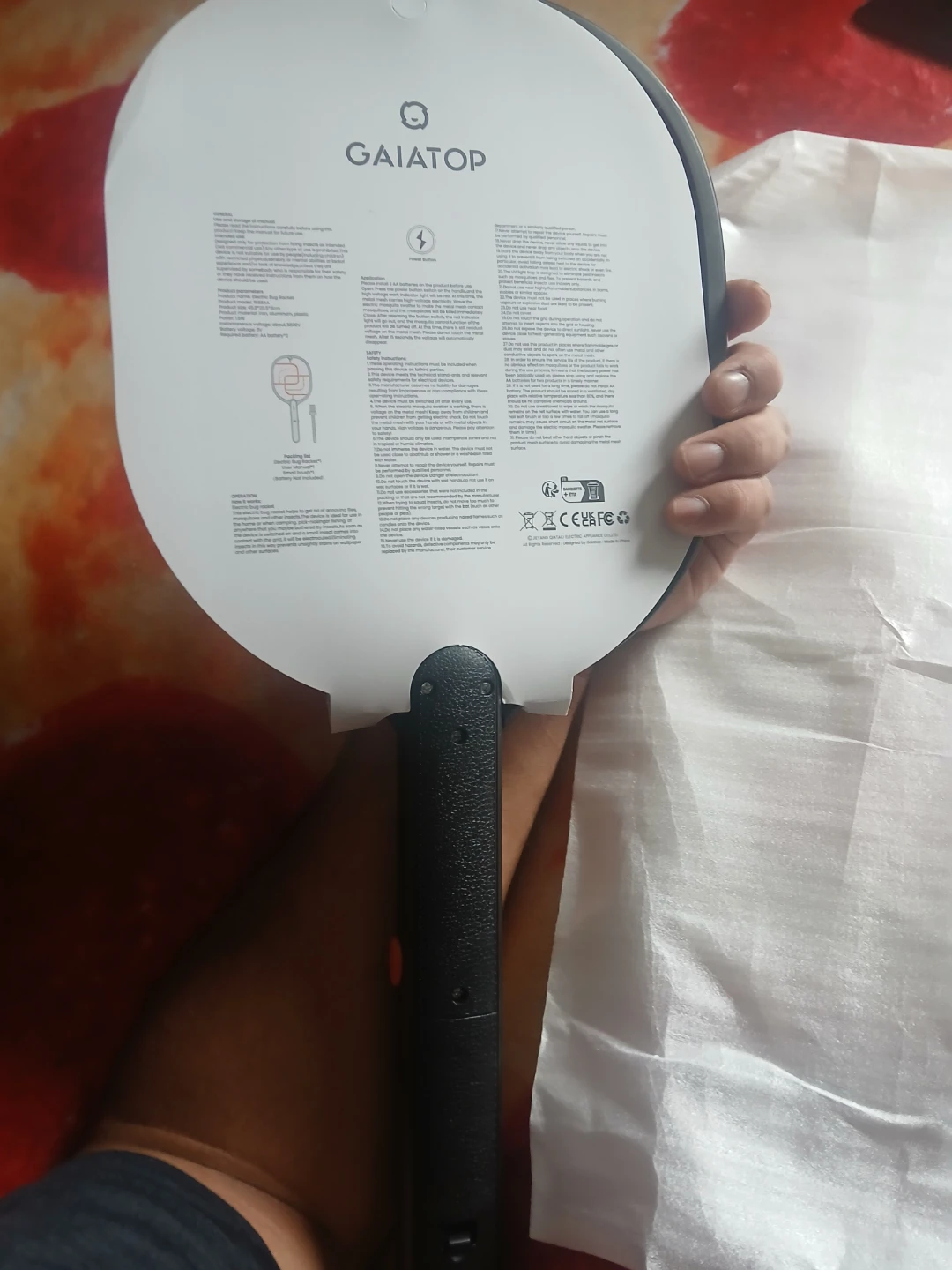 GAIATOP Electric Swat Racket - photo 3