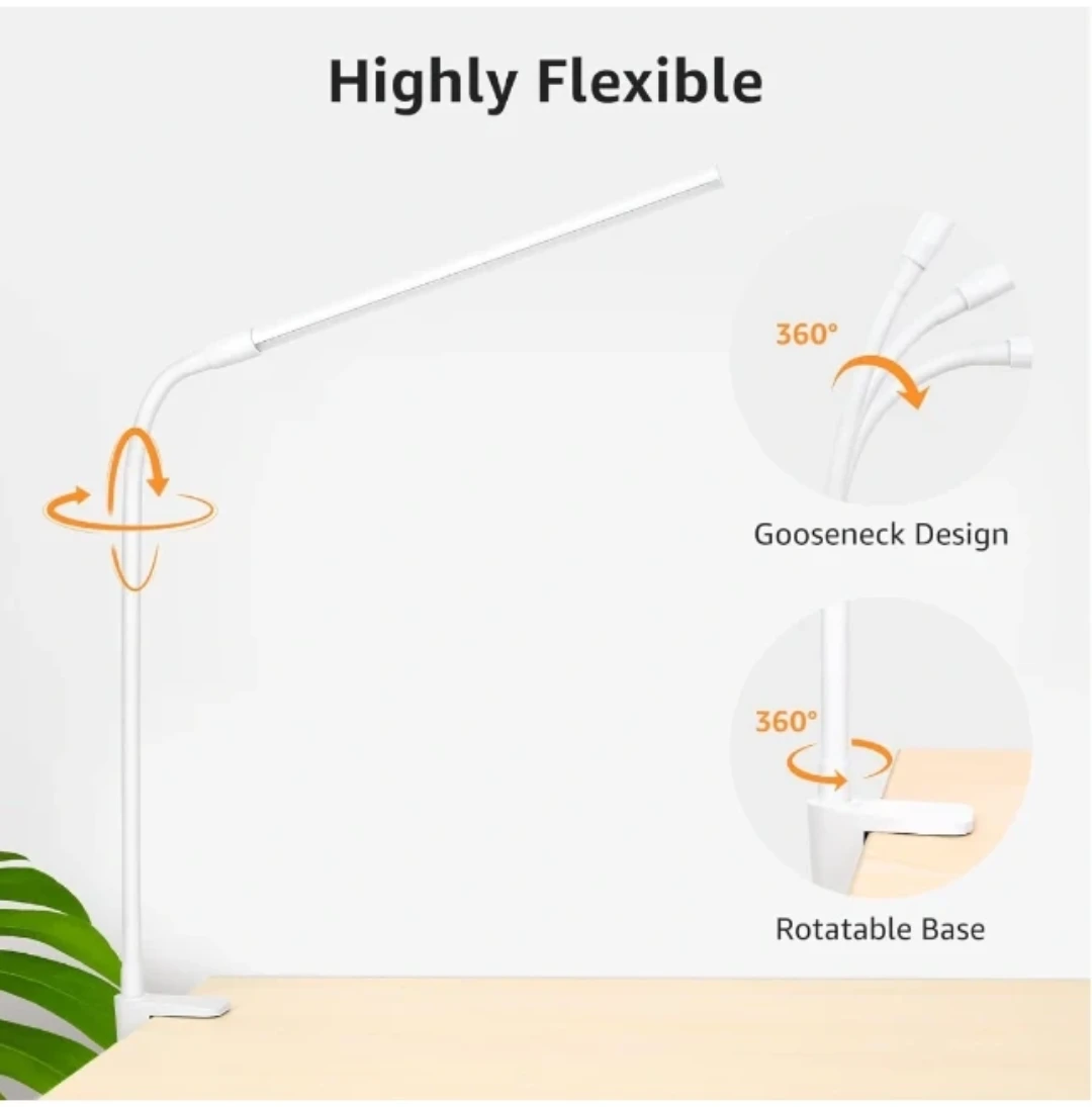 Moving out-LED Desk Lamp with Gooseneck - photo 3