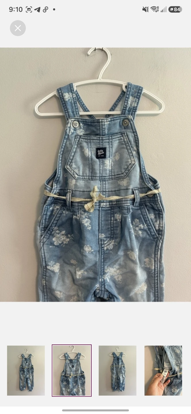 Baby OshKosh B'gosh Overalls - Size 24M - photo 2