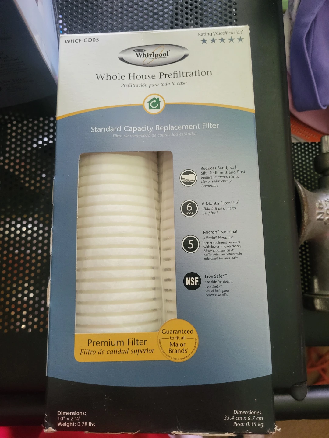 Whirlpool Whole House Prefiltration Replacement Filters (2-Pack)