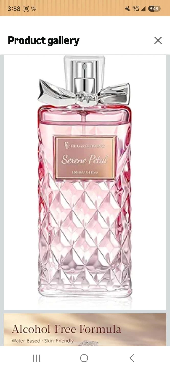 Fragrance Flower Serene Petal Perfume 100ml