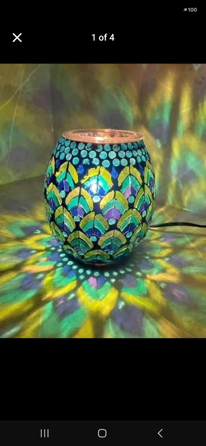 Scentsy "Flaunt Your Feathers" Wax Warmer