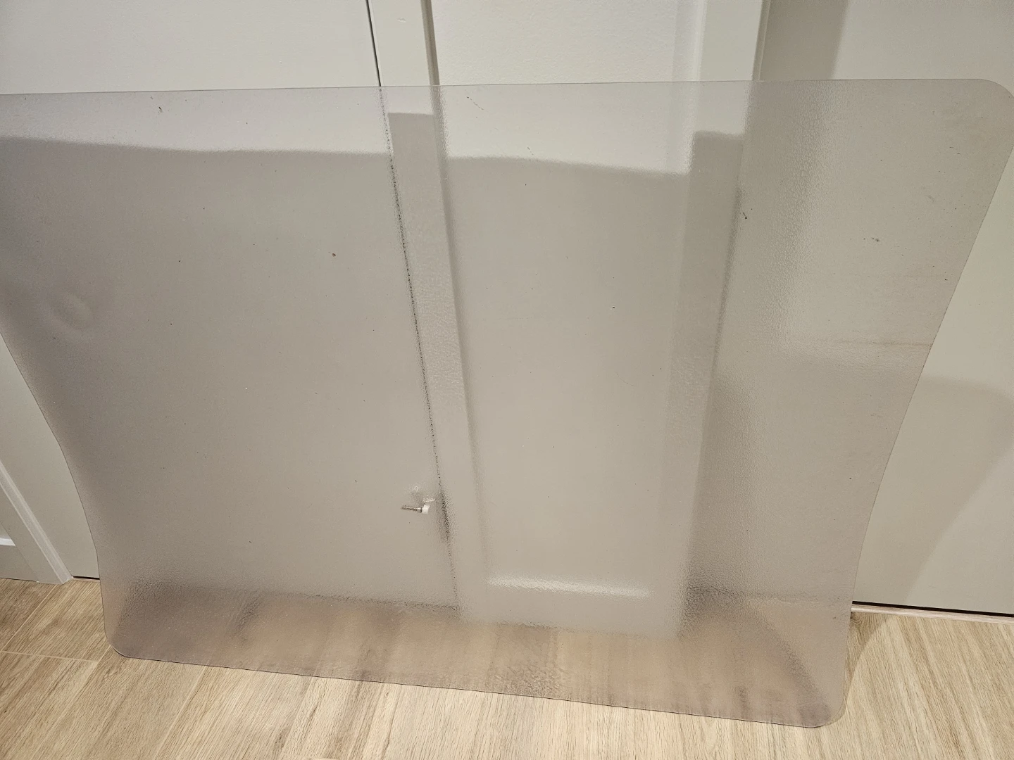 Clear Plastic Desk Chair Mat - photo 2