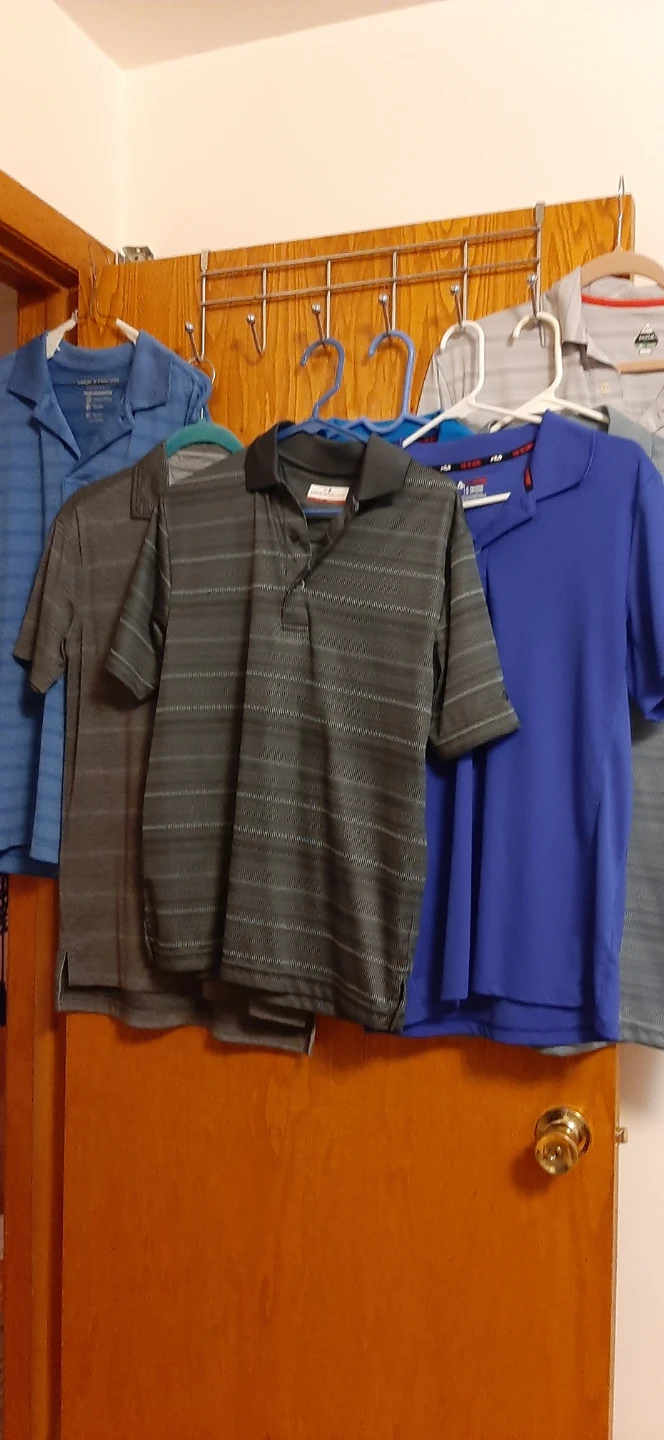 Many polo/golf shirts Size Small