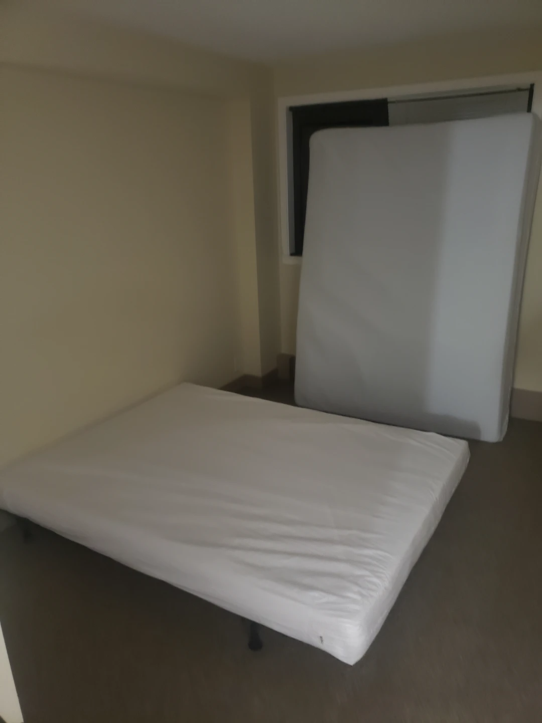 Queen Size Bed, Box Spring and Metal Frame - photo 2