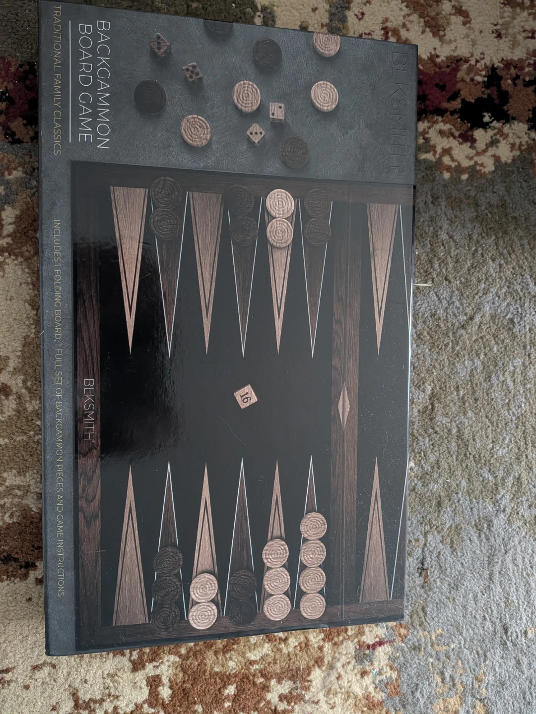 BLKSMITH Backgammon Board Game
