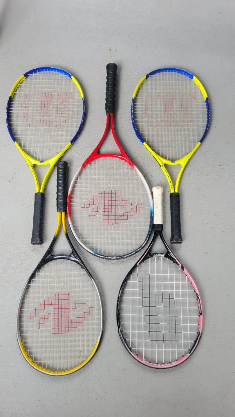 5 Tennis Rackets-$10 each